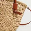 Bolso Capri — Rafia y piel